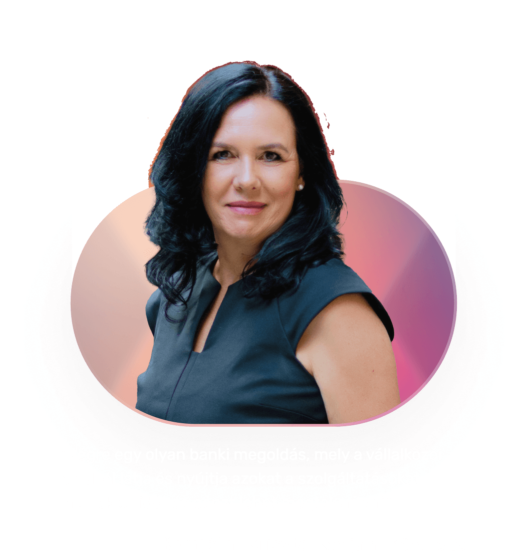 Végre egy olyan banki megoldás, mely a vállalkozói oldalról látja és nyújtja azokat a szolgáltatásokat, melyekkel időt és pénzt lehet megtakarítani. Komjáthy Kriszta, Komjáthy Könyvelés