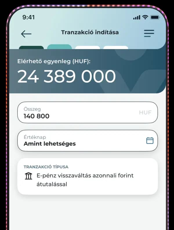 Felhasználóbarát felület, kényelmi funkciókkal.